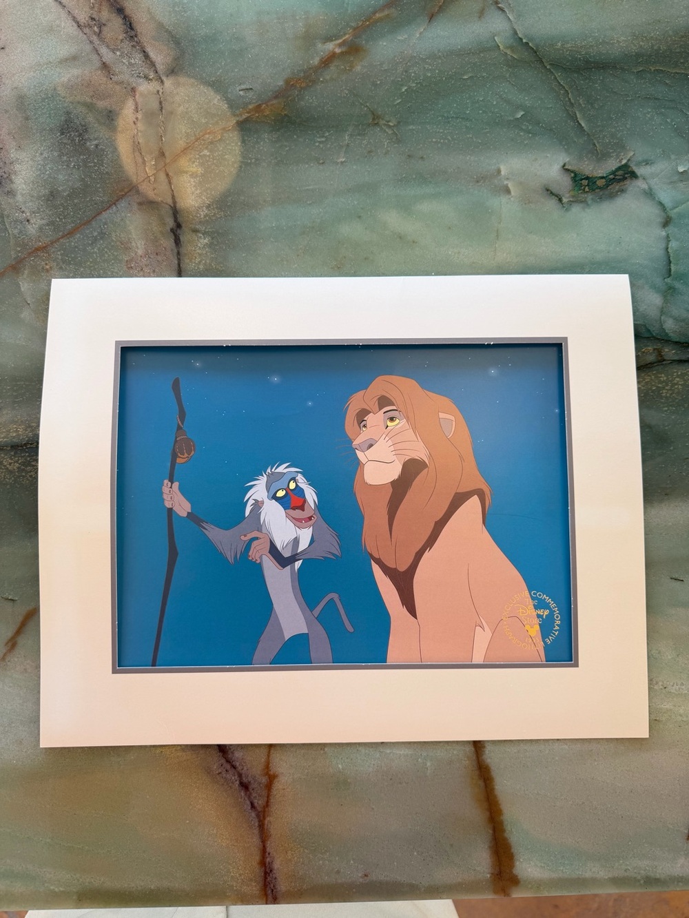 Disney The Lion King Exclusive Commemorative Lithograph Print 1995 Disney Store